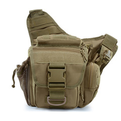 Military fan bag waterproof outdoor travel mountaineering bicycle sports bag tactical SLR camera bag saddle bag mobile phone bag
