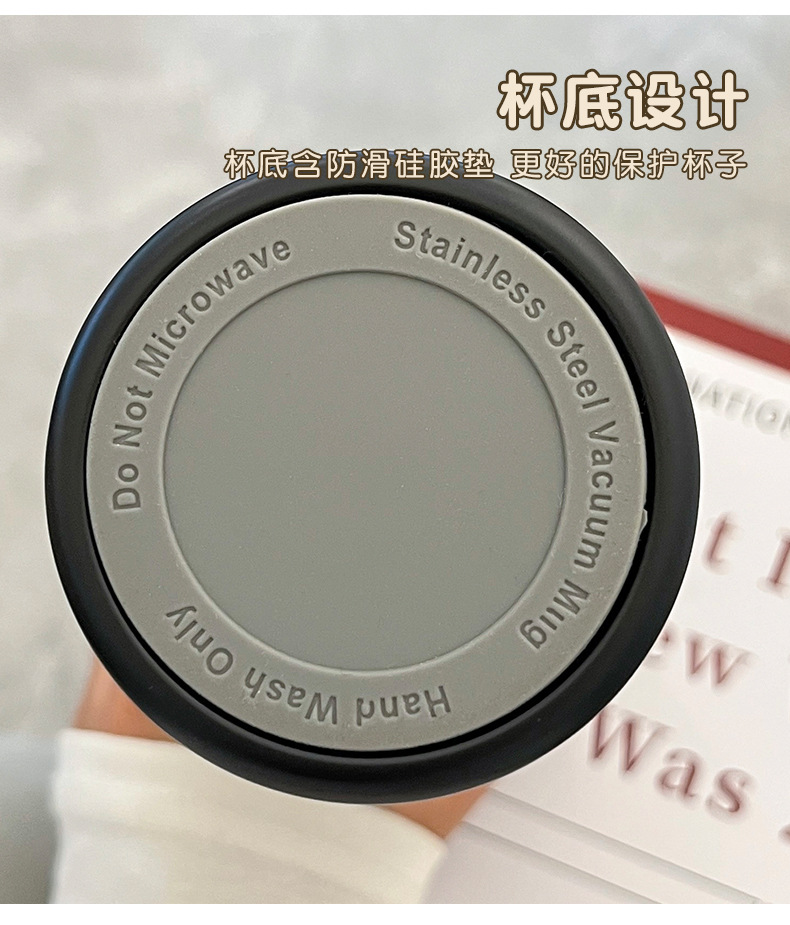 Straight cups, office and business insulated cups, custom-made and wholesale stainless steel water cups, simple and ins style portable water cups for women pic 32