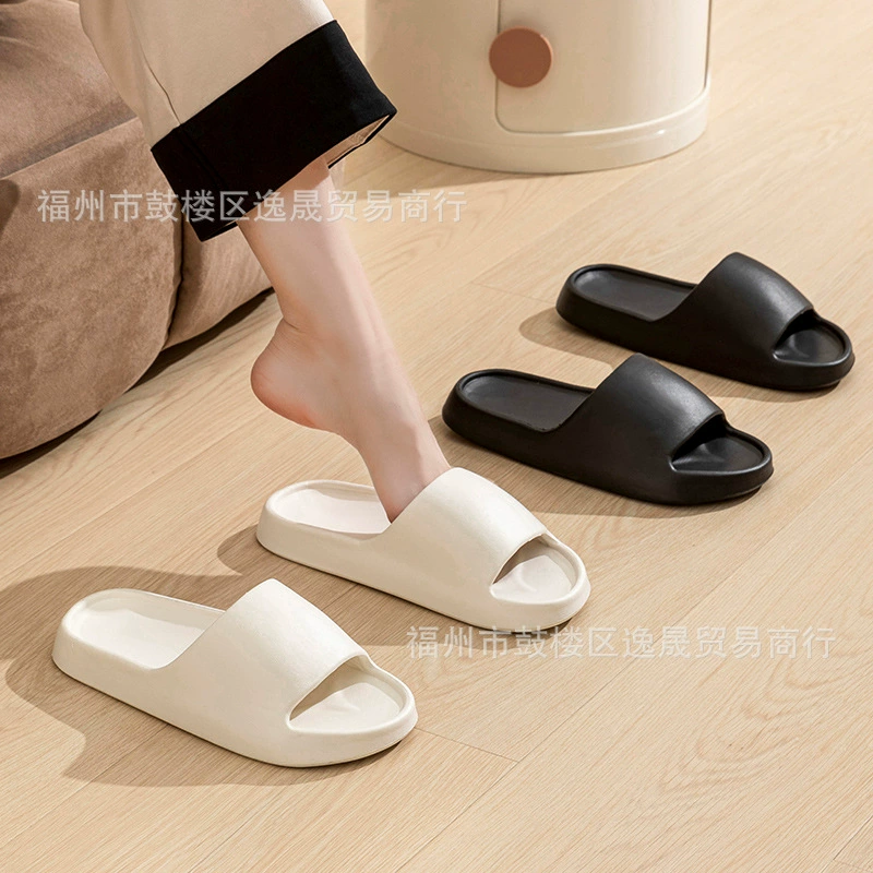 Сандалии из ЭВА, мужские тапочки на ощупь, женские летние, купальные, домашние нескользящие для пар, мягкая толстая подошва