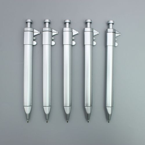 Micrometer Pen 0-100mm Caliper Type Pen Advertisement Logo Stationery Supplies Measuring Tool