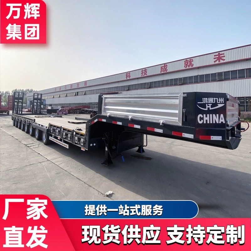 Прямые поставки из Казахстана и Беларуси низкорамный прицеп 18m низкорамный прицеп 8-осная гидравлическая лестница с пневматической подвеской