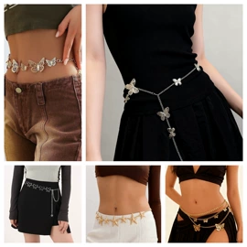 项链;脚饰;腰链