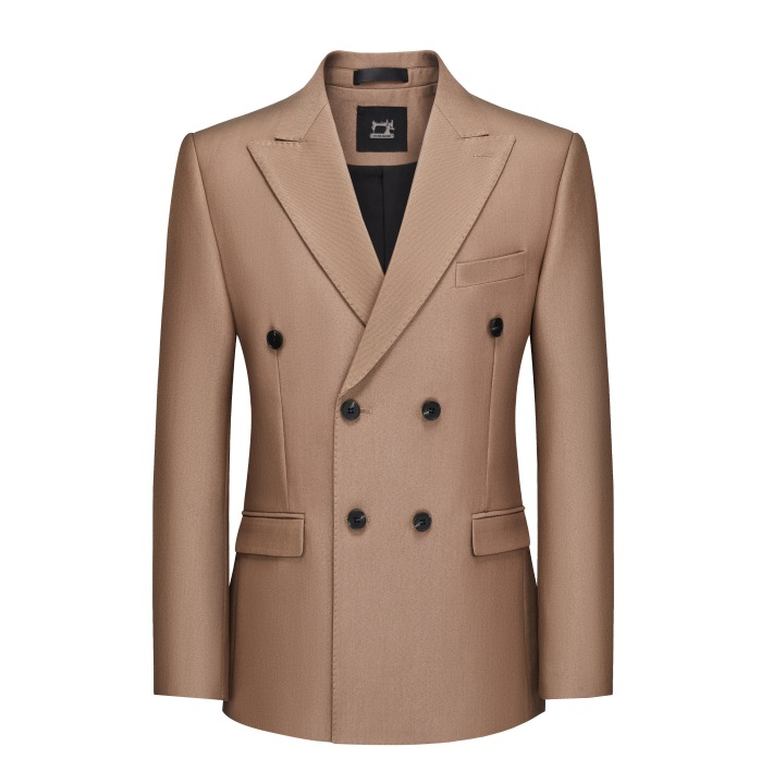 브라운 싱글 슈트