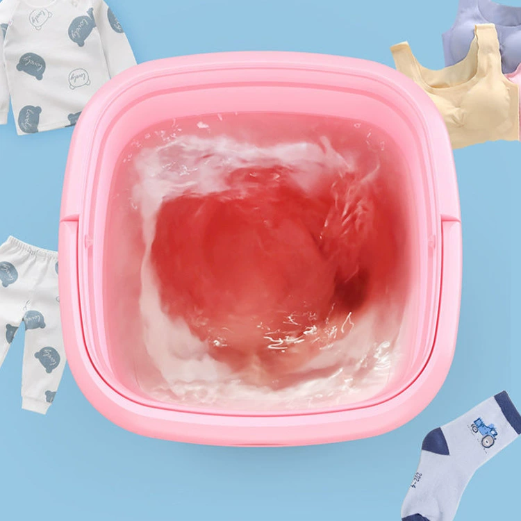 Mini foldable washing machine portable dormitory home baby underwear sock cleaner full semi-automatic washing machine