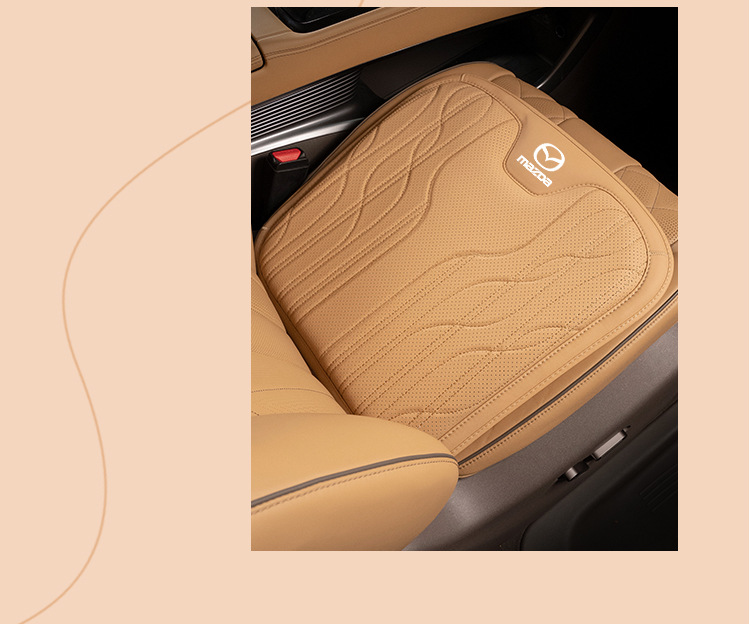 Suitable for Mazda Axela 3/Cx-4/5/8 Atez Cx30 Seat Cushion, Universal Headrest and Waist Support for All Seasons
