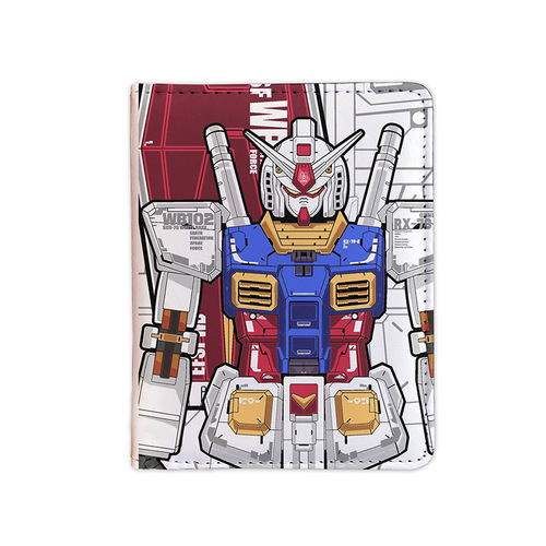 High Quality Gundam Boy Cartoon Passport Holder, Identity Card Case, Multi-functional Card Holder, Travel Abroad Portable Storage