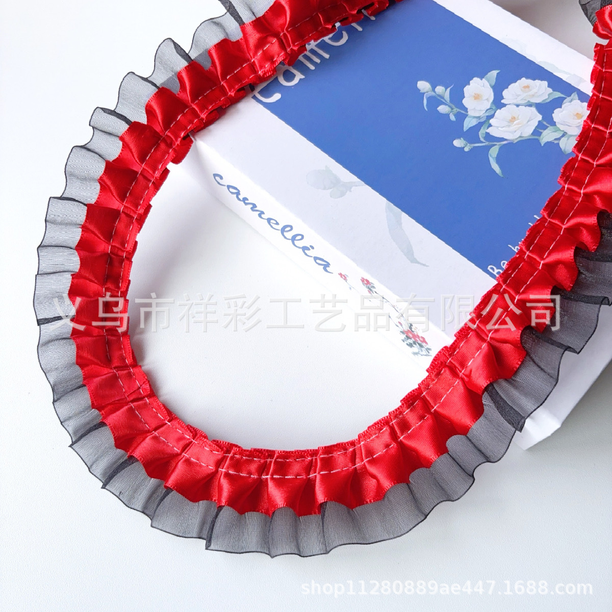 레드 + 블랙 망사
