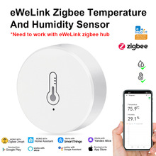 eWelink��ʪ�ȴ�����΢��Zigbee��ʪ�ȼ���2MQTT,Home Assistant