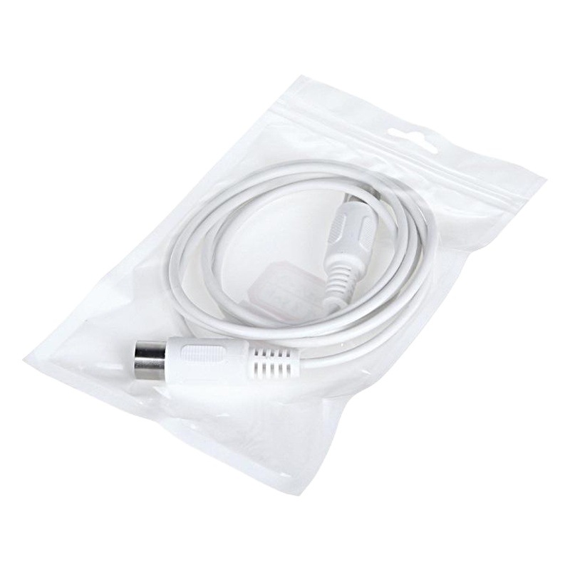 Línea de edición de música de línea de doble cabeza de cinco pines Cable de órgano electrónico línea 1,5 m 3 M línea MIDI