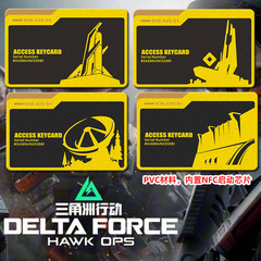デルタルームカード周辺モデル PVC素材 ジェネラルマネージャー プレジデントカード キングキーホルダーカード NFCスタートゲーム