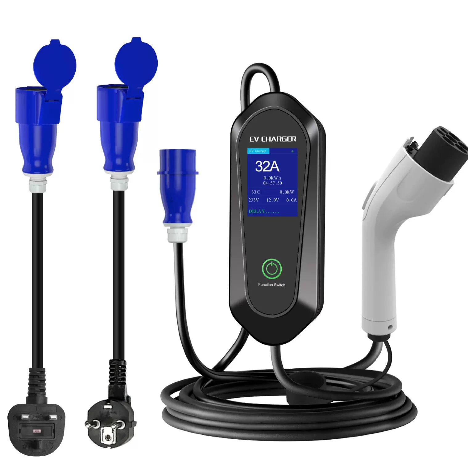 中山新能源充电桩源头厂家专业承接各类定制16A.32A不同功率转接