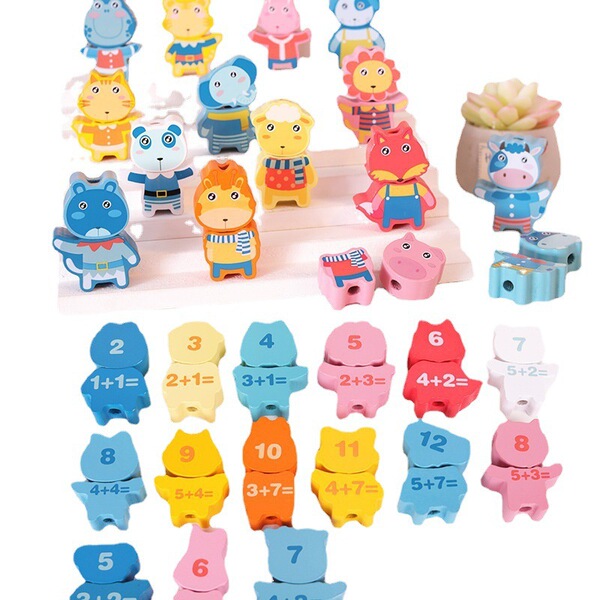 wooden smart toy