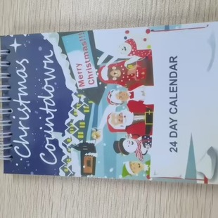 Cross-Border New Product 2025 Countdown Christmas Calendar