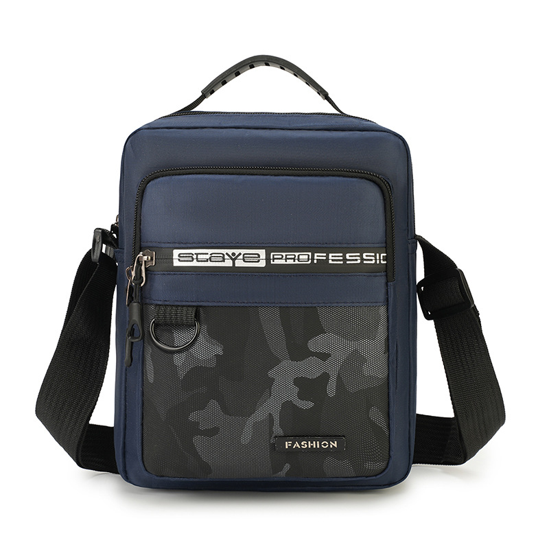 Bolso de mensajero al aire libre simple coreano Bolso de hombro de gran capacidad para hombres de moda Bolso de todo fósforo duradero para viajes de negocios