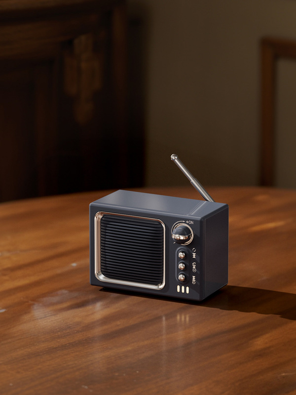 新型ホワイトノイズbluetooth音響高級レトロ小テレビ睡眠bluetoothスピーカープレゼントラジオ音響|undefined