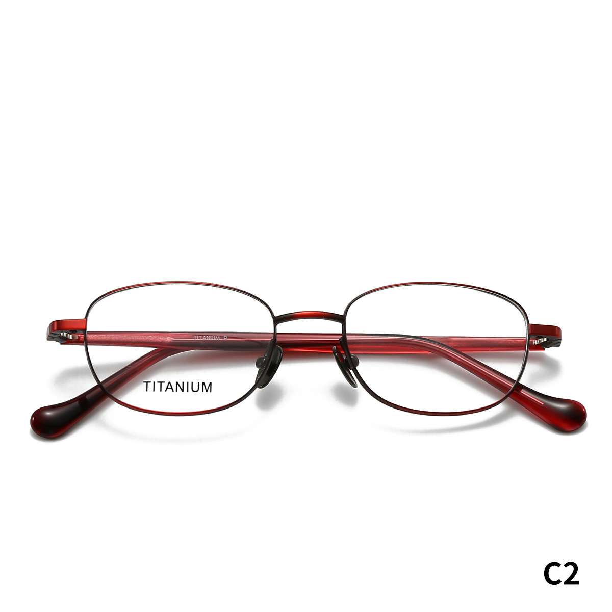 Gafas de madera STUDIOMUKU Diseño y artesanía únicos de montura de gafas de borde grueso ovalado montura de gafas ultraligera
