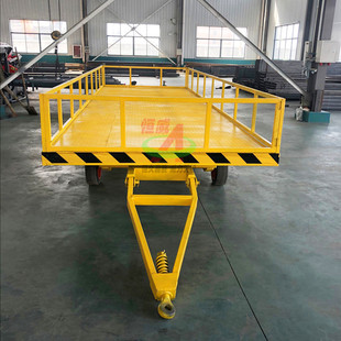 Customized Electric Flatbed Vehicle for Large-Tonnage Cargo Transportation in Factory Area