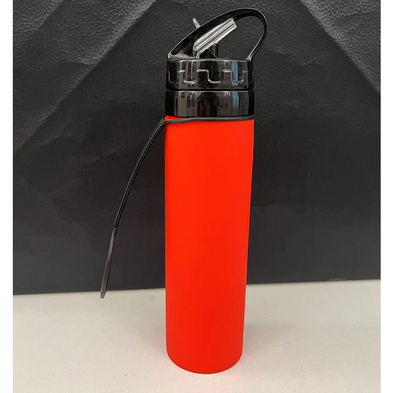 卸売アウトドアスポーツケトルシリコーン折りたたみ水筒クリエイティブソフトウォーターカップwater bottle旅行カップ|undefined