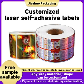 Customized self-adhesive labels Roll self-adhesive tape