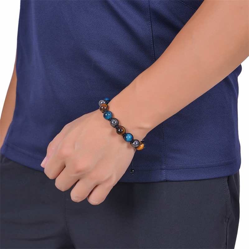 Fashion Multicolor natural stone Handmade Bracelets 1 Piece