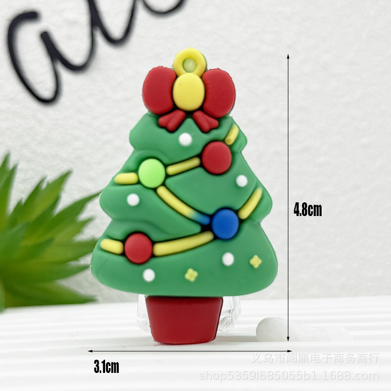 クリスマスキーホルダー人形ペンダントサンタクロースキーホルダー小さなペンダントサンタクロースクリスマスツリーギフト|undefined