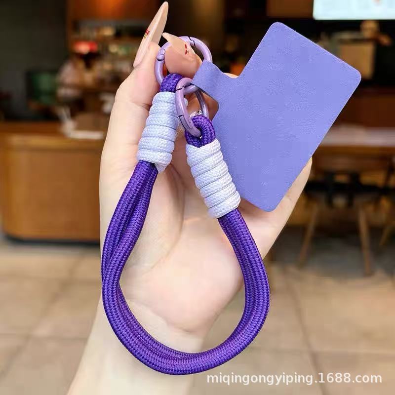 携帯電話ショートストラップ携帯電話ケースクリップ付きリストストラップインスタイル手織り携帯電話チェーンペンダントキーホルダー|undefined