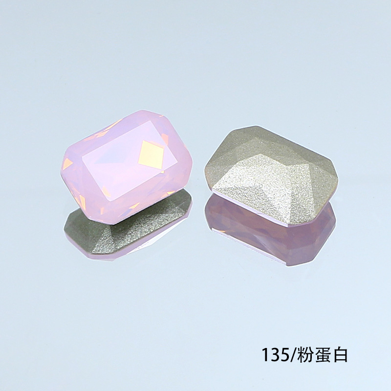 東洲クリスタル14*10長方形八角形ネイルアート尖底ラインストーンK9ガラスラインストーンDIY装飾品アクセサリー衣料品材料|undefined