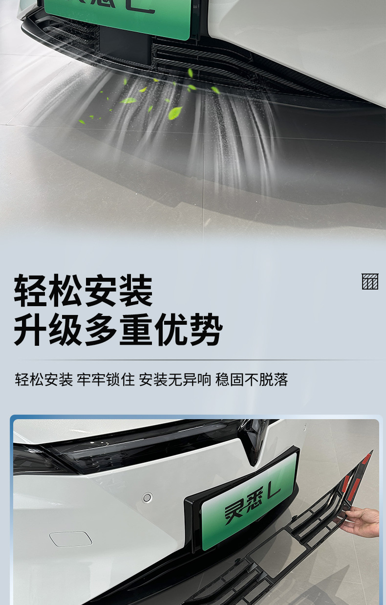 Suitable for 24 Honda Lingxi L models, special grille clip-on anti-insect net, anti-catkin radiator protection net modification