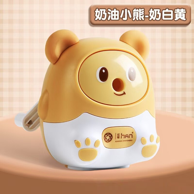 手摇卷笔刀小学生转笔刀专用削笔刀自动进铅儿童铅笔削笔器幼儿园|undefined