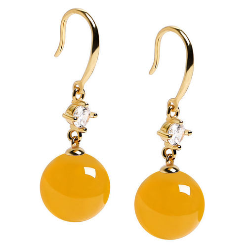  New Trend Earrings 925 Silver Agate Jewelry for Women