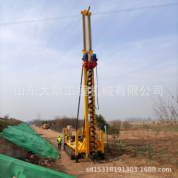 抗浮锚杆机械设备厂家 小型抗浮锚杆钻机厂家 履带式抗浮锚杆钻机
