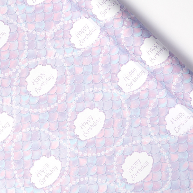 Serie diaria - regalo de felicitación de sirena / zhang; 50*70CM