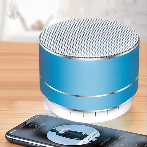 A10 alloy shell Bluetooth speaker mini subwoofer small steel cannon wireless mini Bluetooth speaker small speaker