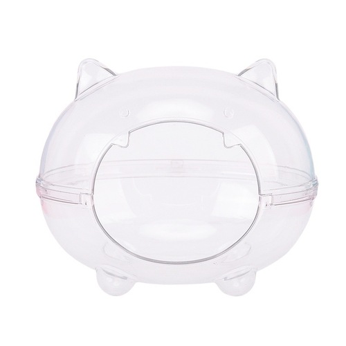 Cross-border wholesale hamster nest golden bear nest transparent bathroom dual-purpose toilet hamster supplies wholesale