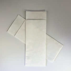 环保材质无毒无味无边热压水刺无纺布防风眼镜平口包装袋印logo