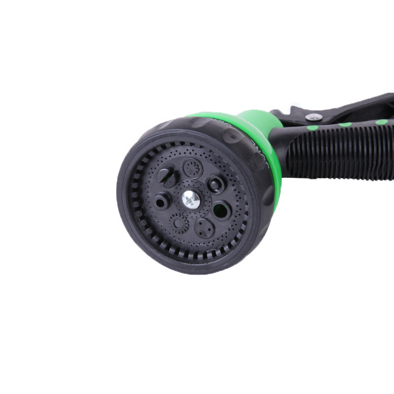 Venta directa de fábrica de cabezal de pistola de agua de alta presión de siete funciones de plástico para el hogar, suministro de pistola de agua para lavado de autos, pistola de agua de jardín de 7 funciones image 3