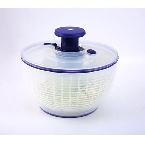 Household multifunctional vegetable and fruit dehydrator, manual press-type vegetable spinner, fruit salad and fitness meal draining basket