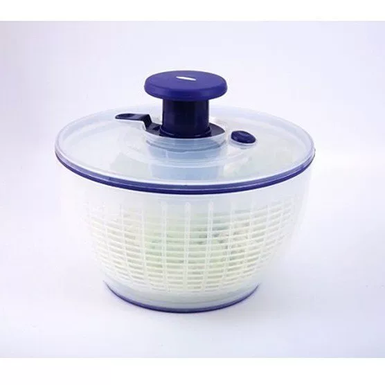 Household multifunctional vegetable and fruit dehydrator, manual press-type vegetable spinner, fruit salad and fitness meal draining basket
