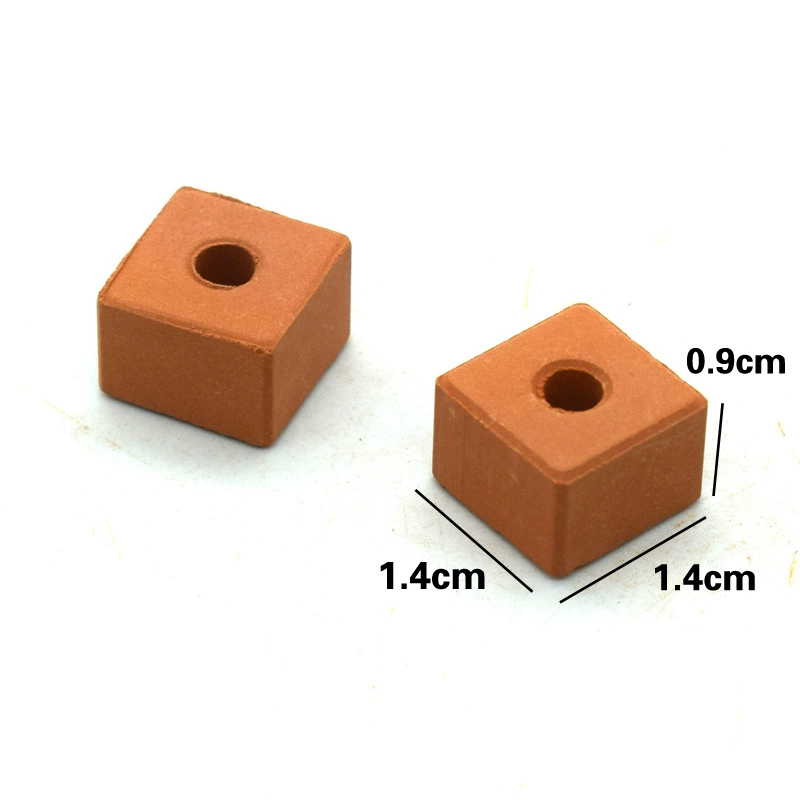 Модель 1:12, маленькие кирпичные строительные блоки, набор для сборки DIY, детский дом, красные кирпичи и обожжённая глина