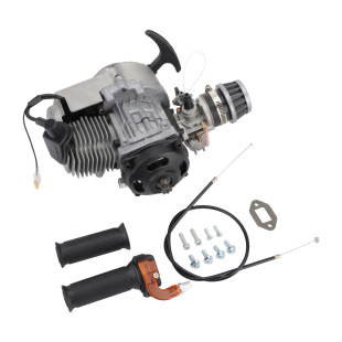 Gray-ordinary two-punch engine (throttle line: total length 1140, stroke 140)