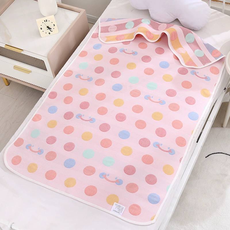 Gauze mat, summer breathable crib, children's cotton mattress for kindergarten