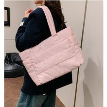 亚马逊女士单肩包手提包旅行袋可放瑜伽垫电脑包手拎包可定兼容收