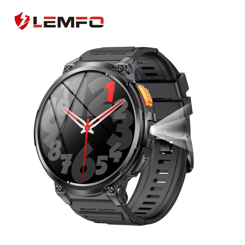 Lemfo 1.85inch Round Screen Bluetooth Call Heart Rate Blood Oxygen Large Battery New K66 Smart Watch Cross-Border Lemfo 1.85inch Round Screen Bluetooth Call Heart Rate Blood Oxygen Large Battery New K66 Smart Watch Cross-Border