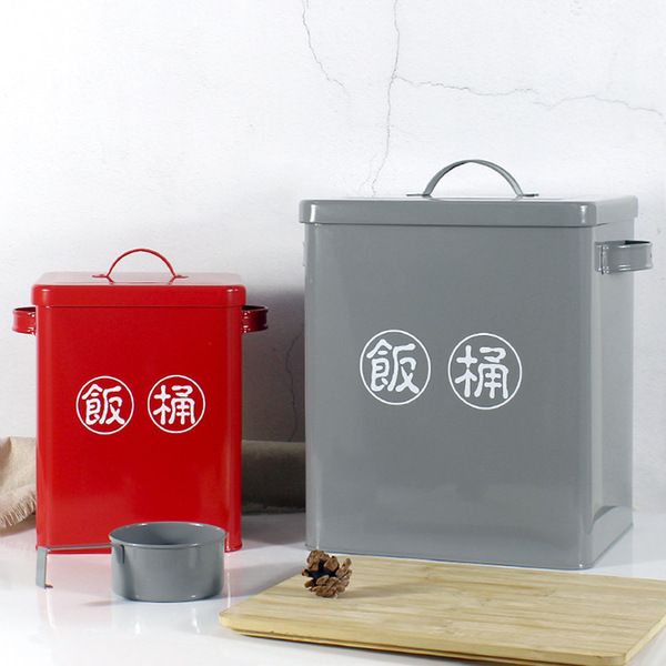 Cat food storage bucket dog food barrel seal moisture -proof anti…