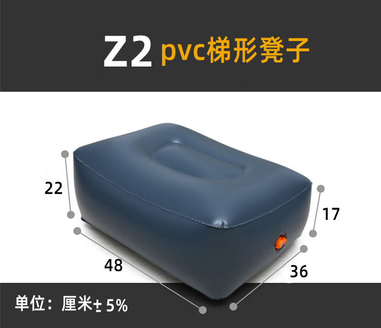 Car inflatable bed, SUV air mattress for the back seat, sleeping pad, portable bed sleeping pad for the rear seat, height-increasing cushion