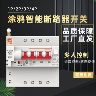 Gate Circuit Breaker Tuya Smart WiFi Metering Air Open Wireless Remote Control Switch Remote Control Leakage Protector