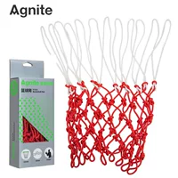 Deli angnite f1312 баскетбольная сетка смелая прочная внутренняя и наружная профессиональная конкуренция полиэфирная плетеная веревка баскетбольная сетка