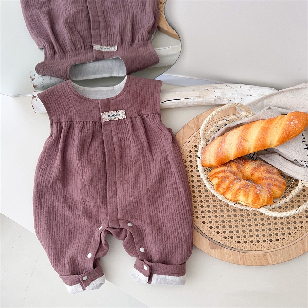 2025 otoño nuevo producto traje de mono de camisa de estilo coreano para bebé vestido de primavera y otoño traje de dos piezas de estilo occidental