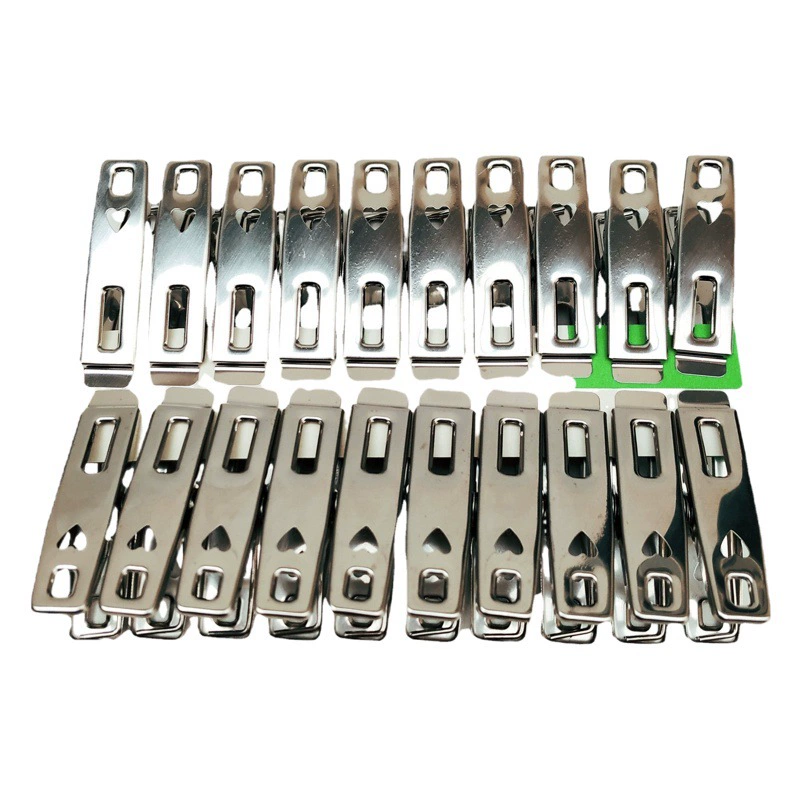 20 плоская головка из нержавеющей стали клип пять долларов магазин стали клип набор сушки одежды клип предметы первой необходимости оптовые поставки