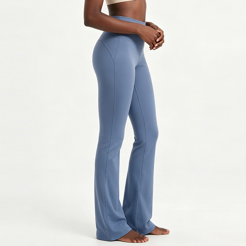 Lulu Pantalones de cintura alta, pantalones de gimnasio, pantalones de entrenamiento, pantalones de secado rápido, 30 "